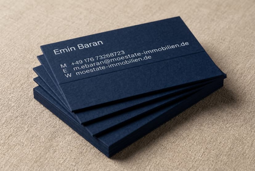 Exklusiv Rückseite Navy Cotton tabellarisch
