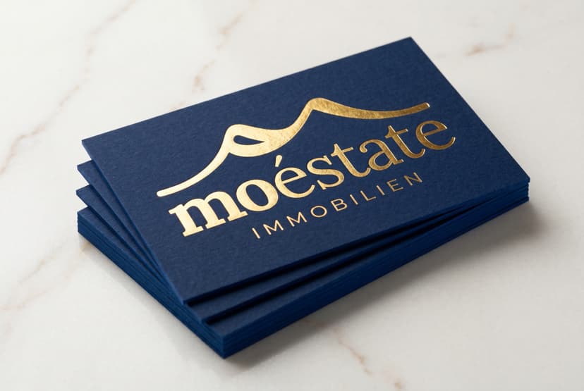 Exklusiv Vorderseite Navy Gold