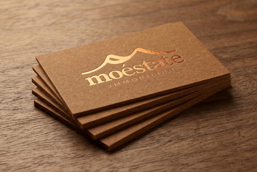 Exklusiv Vorderseite Kraft Cotton Kupfer Foil